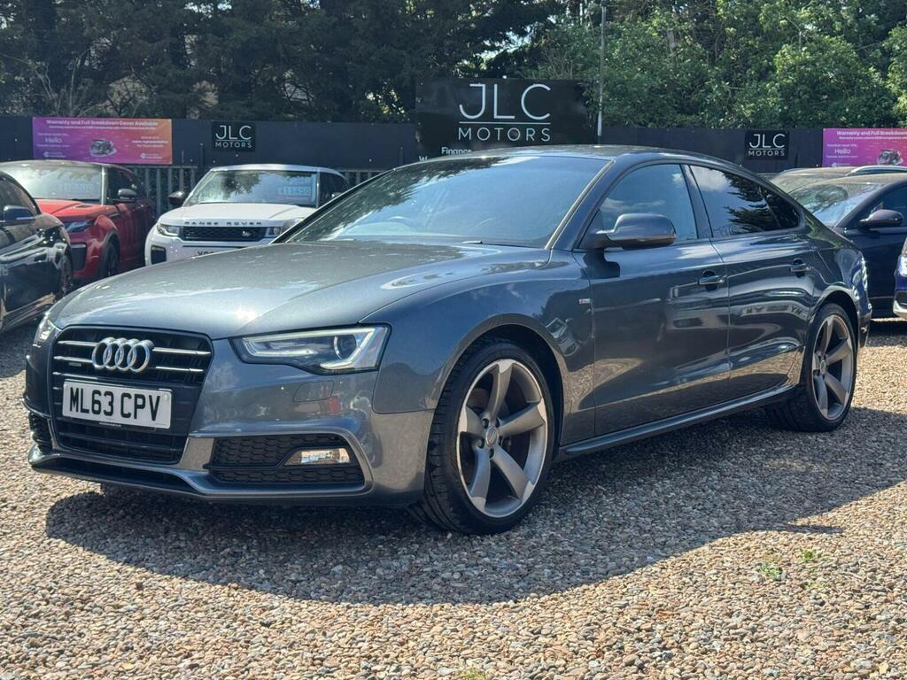 Audi A5 Hatchback 2.0 Tfsi Black Edition Sportback Quattro Grey #6