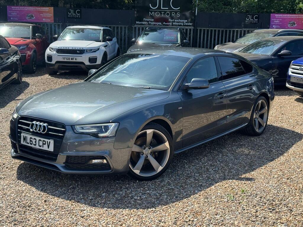 Audi A5 Hatchback 2.0 Tfsi Black Edition Sportback Quattro Grey #5