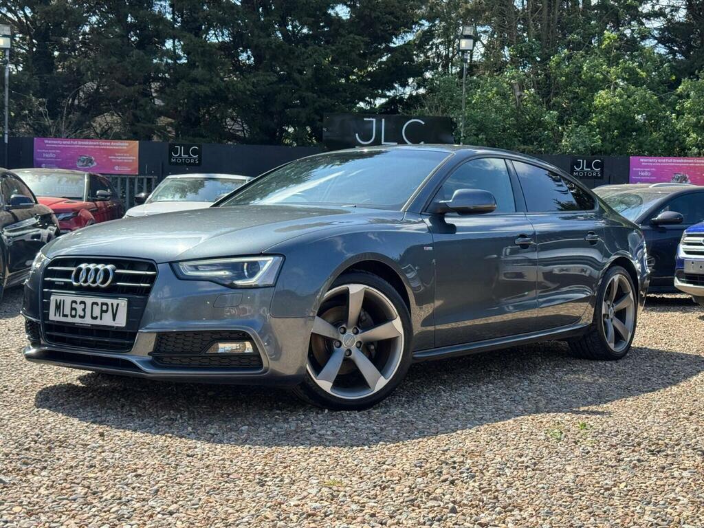Audi A5 Hatchback 2.0 Tfsi Black Edition Sportback Quattro Grey #4
