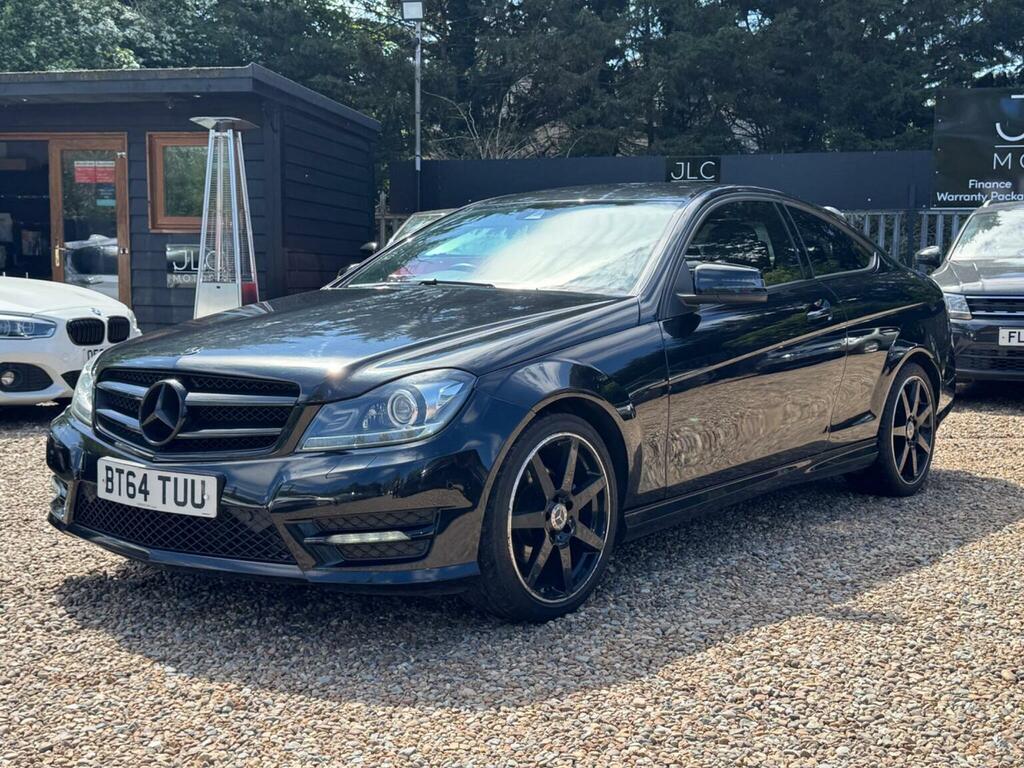 Mercedes-Benz C Class Coupe 2.1 C250 Cdi Amg Sport Edition G-tronic Eur BT64TUU Black #4