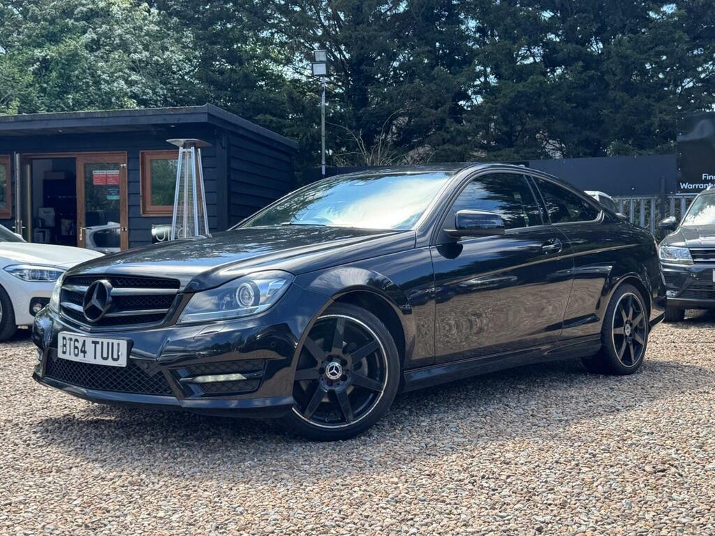 Mercedes-Benz C Class Coupe 2.1 C250 Cdi Amg Sport Edition G-tronic Eur BT64TUU Black #3