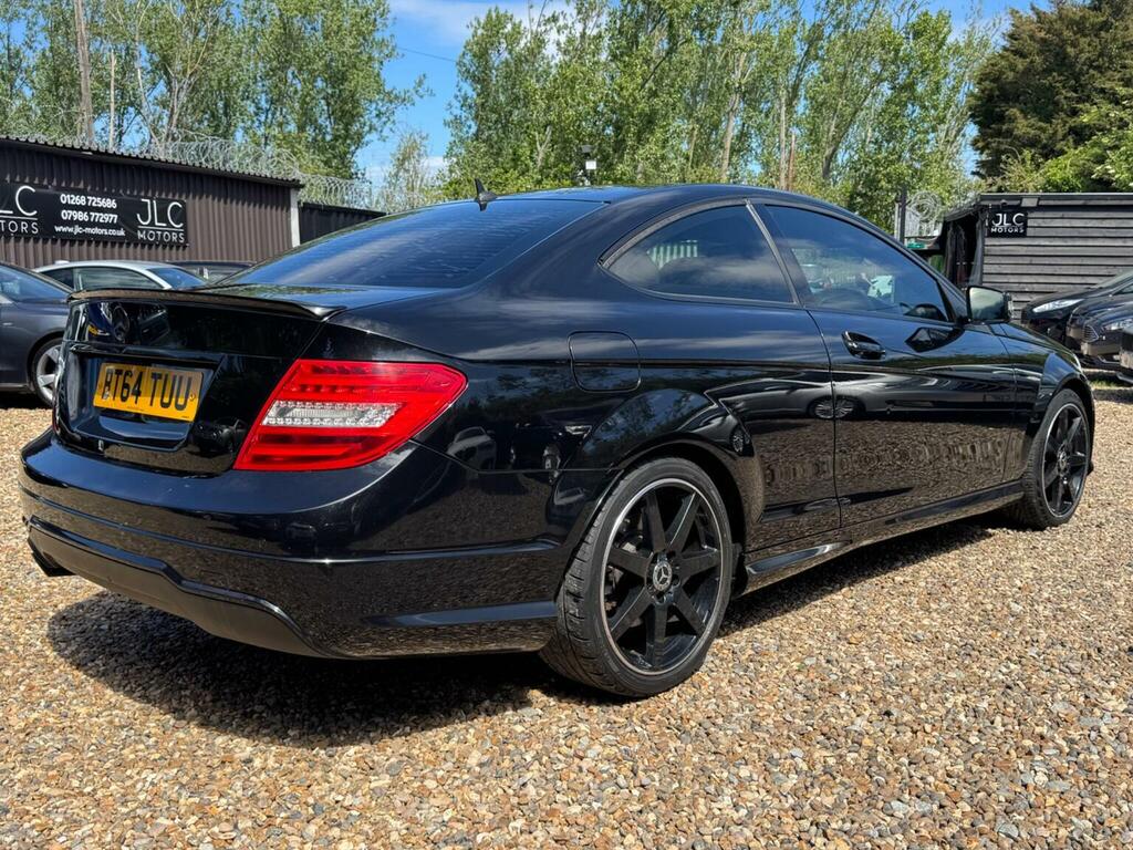 Mercedes-Benz C Class Coupe 2.1 C250 Cdi Amg Sport Edition G-tronic Eur BT64TUU Black #6