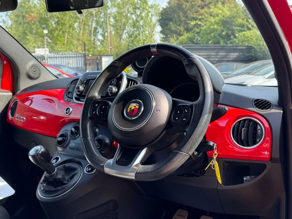 Abarth 595 Hatchback 1.4 T-jet Euro 6 201818 CA18ENO Red #3