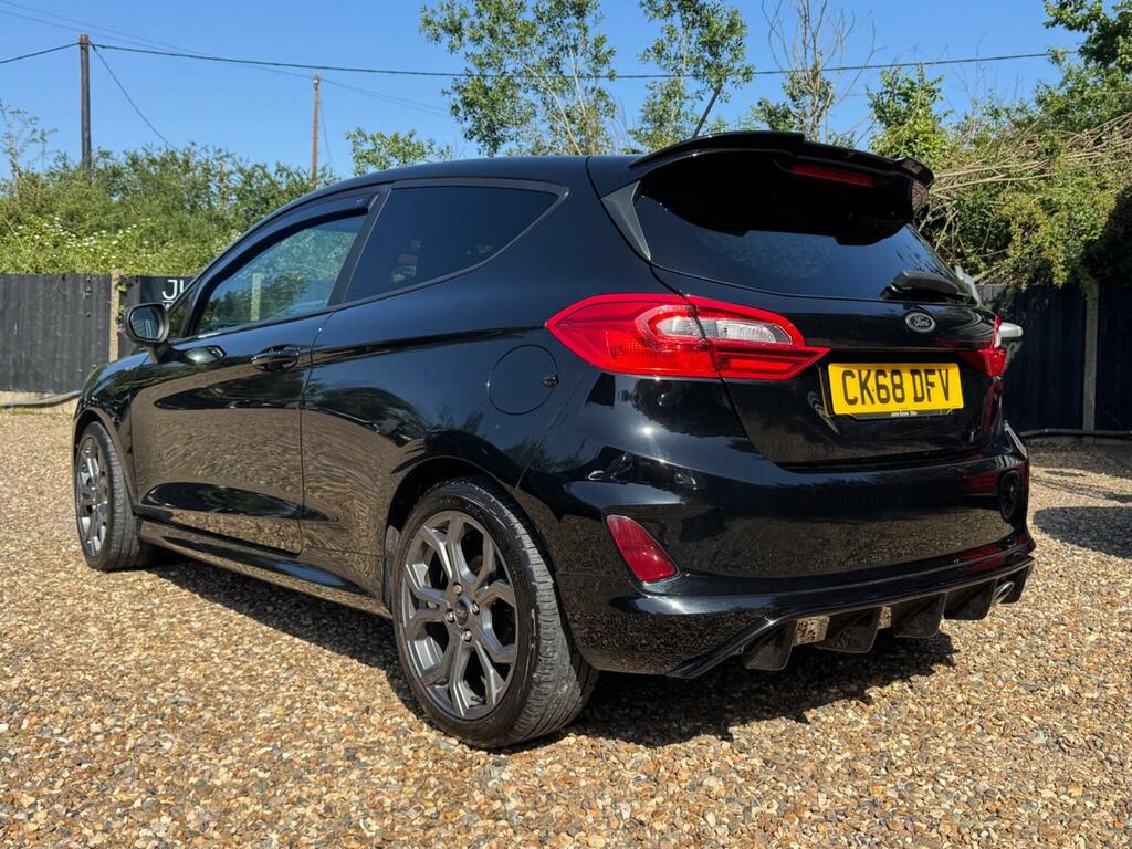 Ford Fiesta Hatchback 1.0T Ecoboost St-line Euro 6 Ss CK68DFV Black #2