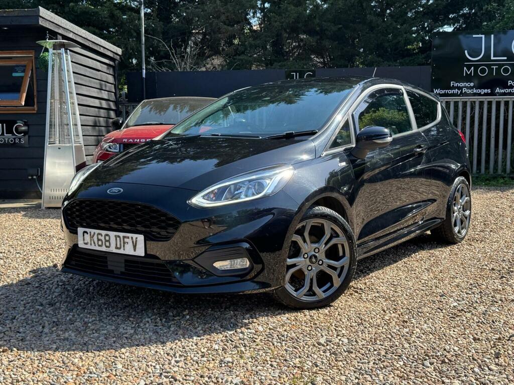 Ford Fiesta Hatchback 1.0T Ecoboost St-line Euro 6 Ss Black