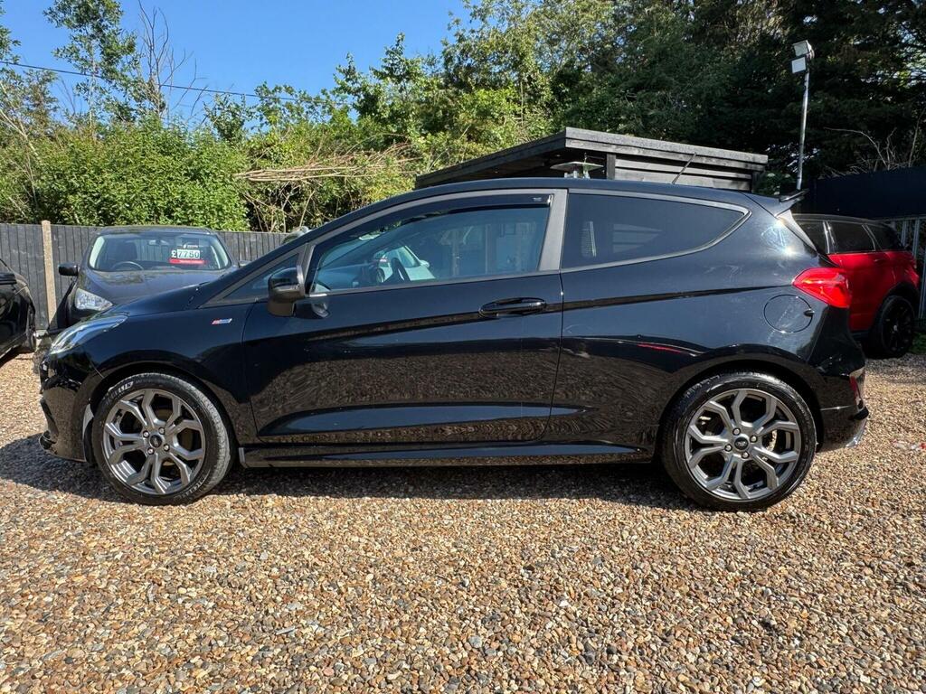 Ford Fiesta Hatchback 1.0T Ecoboost St-line Euro 6 Ss CK68DFV Black #6