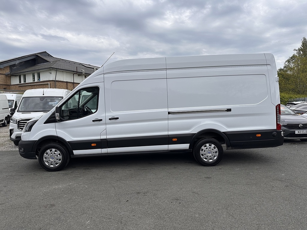 Ford Transit Custom 350 Ecoblue Leader L4h3 Rwd Euro 6 130Ps Ac 2023 LD23PZF White #5