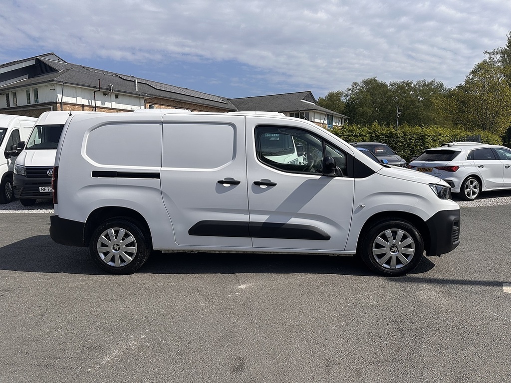 Peugeot Partner Bluehdi 850 Professional Long Crew 6Dr Lwb Euro 6 NV71WNZ White #5