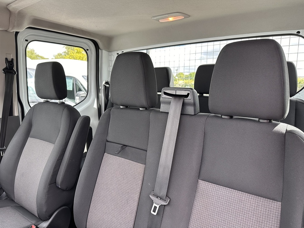 Ford Transit Custom 350 Ecoblue Leader Crewcab Dropside L4 Rwd Euro 6 DV72OPH White #6