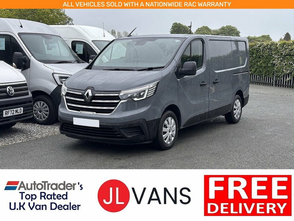 Renault Trafic Dci Blue Sl28 Business L1 H1 Euro 6 130Ps Ac 2022 Grey