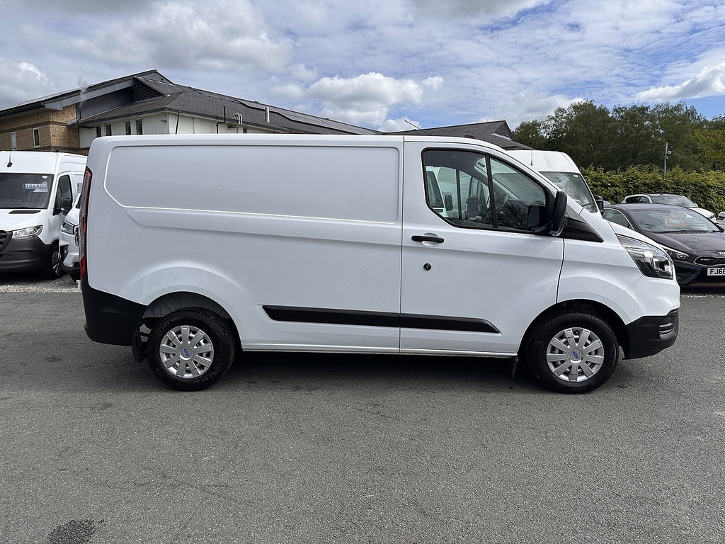 Ford Transit Custom 280 Ecoblue Leader L1h1 Euro 6 2023 U2506 Ulez HG72KWE White #4