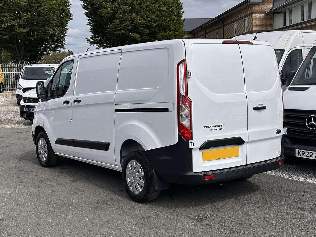 Ford Transit Custom 280 Ecoblue Leader L1h1 Euro 6 2023 U2506 Ulez HG72KWE White #6