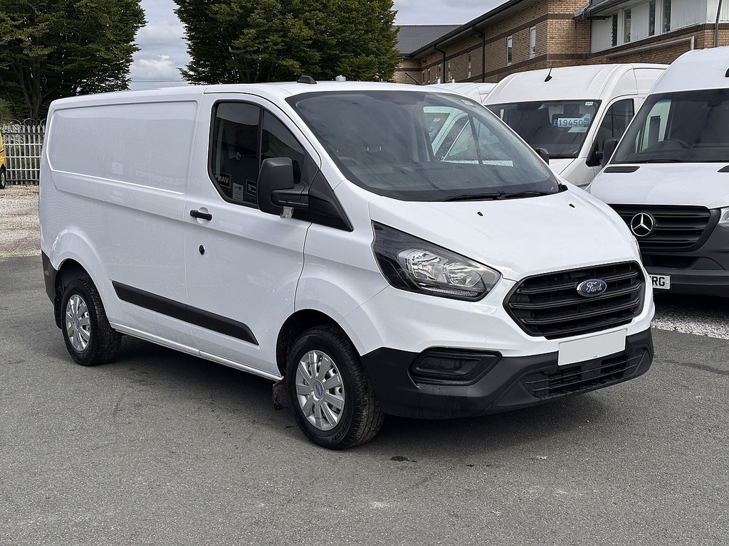 Ford Transit Custom 280 Ecoblue Leader L1h1 Euro 6 2023 U2506 Ulez HG72KWE White #3