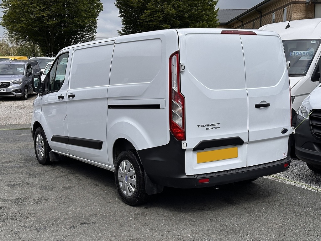 Ford Transit Custom 280 Ecoblue Leader L1h1 Euro 6 2023 U2507 Ulez HG72KZE White #6