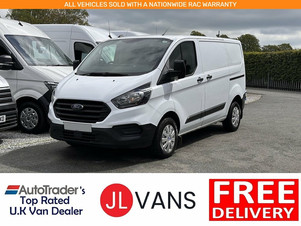 Ford Transit Custom 280 Ecoblue Leader L1h1 Euro 6 2023 U2507 Ulez White
