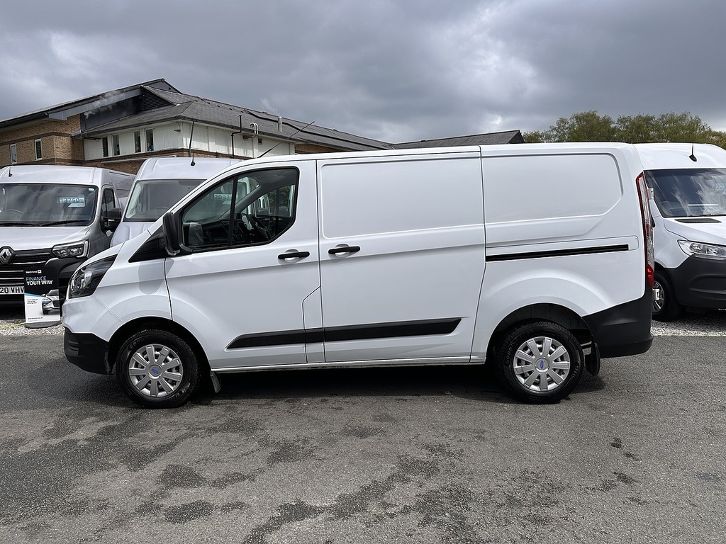 Ford Transit Custom 280 Ecoblue Leader L1h1 Euro 6 2023 U2507 Ulez HG72KZE White #5
