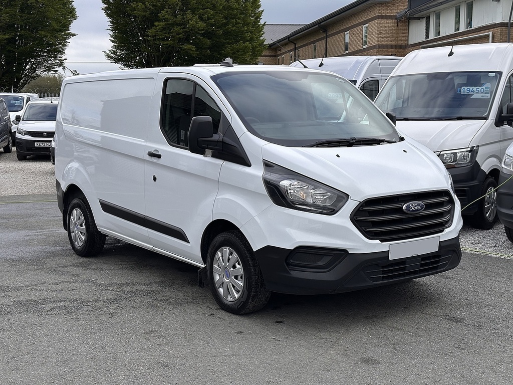Ford Transit Custom 280 Ecoblue Leader L1h1 Euro 6 2023 U2507 Ulez HG72KZE White #2