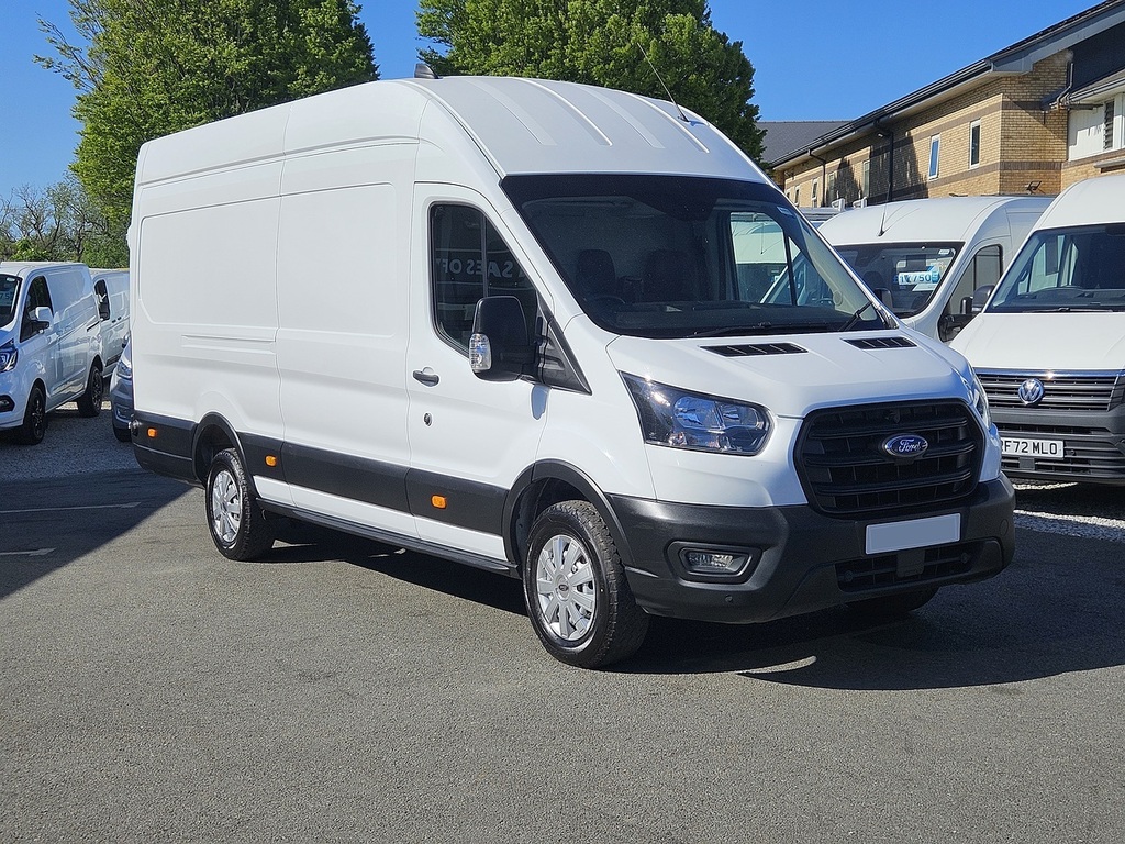 Ford Transit Custom 350 Ecoblue Leader L4h3 Rwd Euro 6 130Ps 2023 U25 LB23GWL White #2