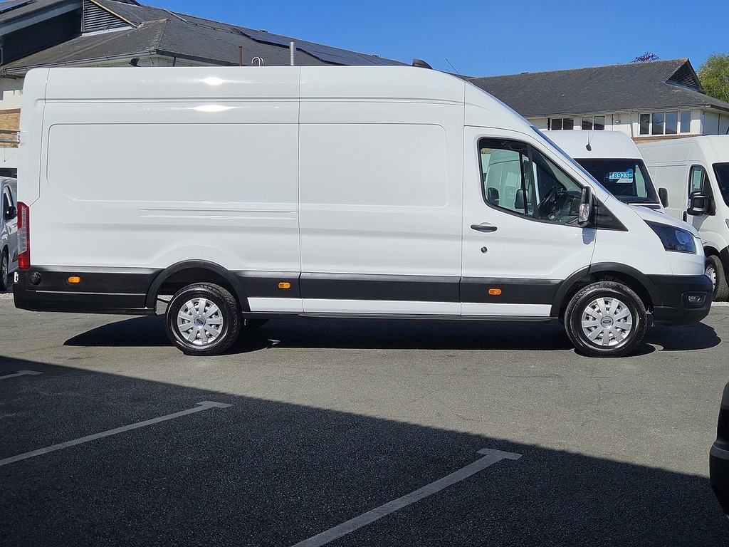 Ford Transit Custom 350 Ecoblue Leader L4h3 Rwd Euro 6 130Ps 2023 U25 LB23GWL White #3