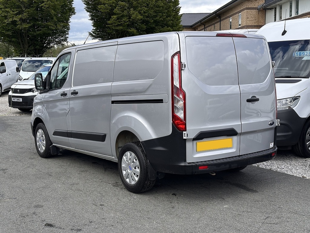 Ford Transit Custom 280 Ecoblue Leader L1h1 Euro 6 Ac 2022 U2508 Ule BG72KWS Silver #6