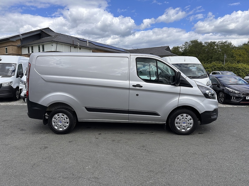 Ford Transit Custom 280 Ecoblue Leader L1h1 Euro 6 Ac 2022 U2508 Ule BG72KWS Silver #4