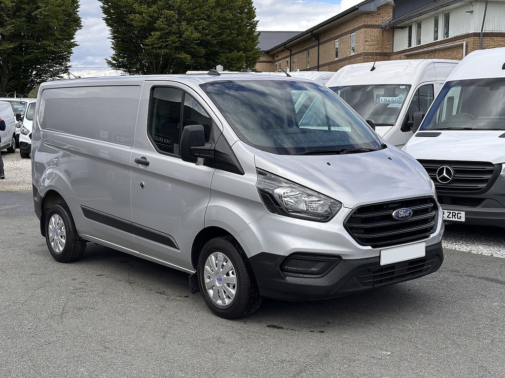 Ford Transit Custom 280 Ecoblue Leader L1h1 Euro 6 Ac 2022 U2508 Ule BG72KWS Silver #3