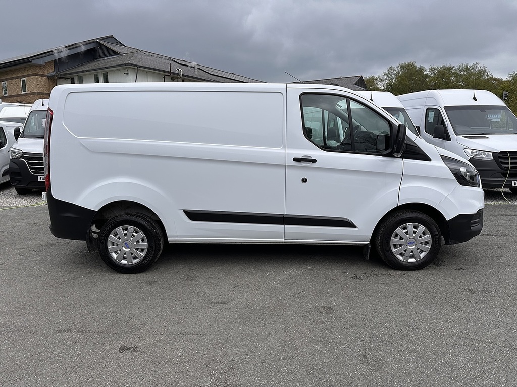 Ford Transit Custom 280 Ecoblue Leader L1h1 Euro 6 2023 U2505 Ulez HG72KZD White #4
