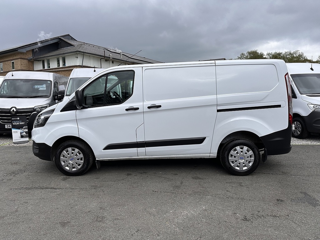 Ford Transit Custom 280 Ecoblue Leader L1h1 Euro 6 2023 U2505 Ulez HG72KZD White #5
