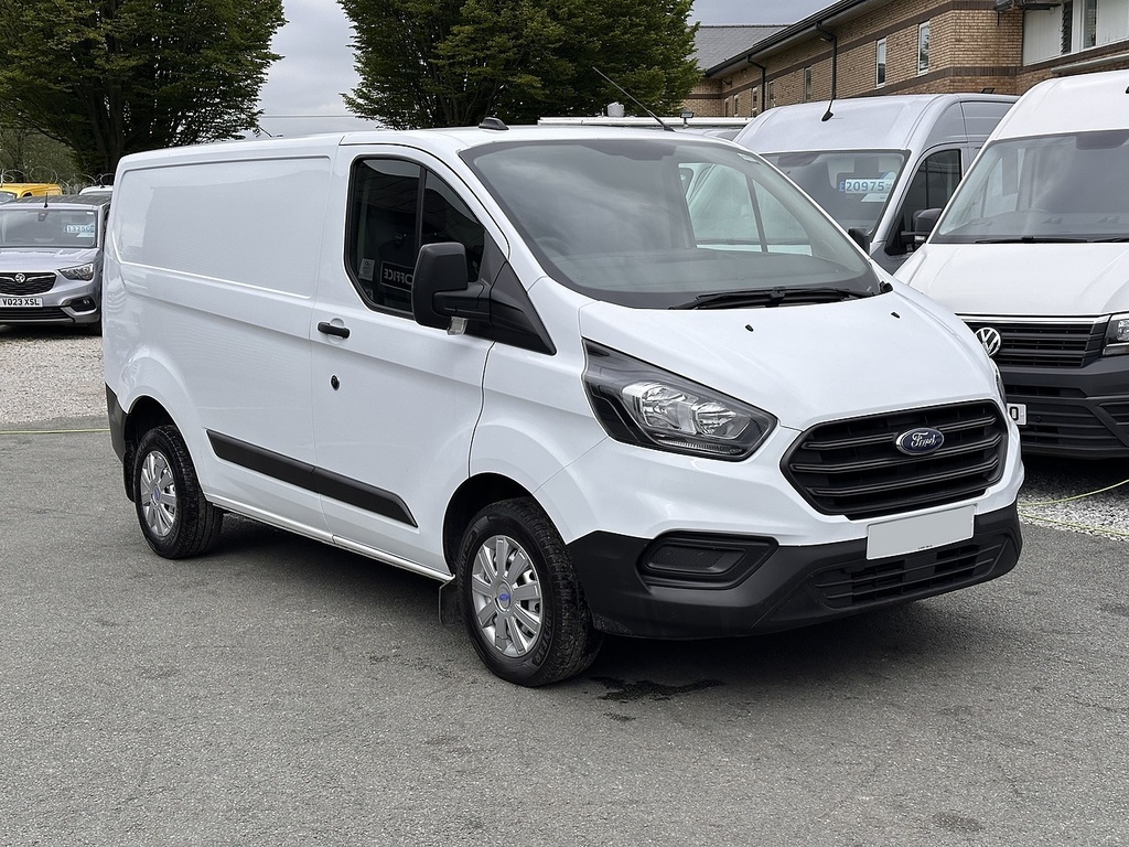 Ford Transit Custom 280 Ecoblue Leader L1h1 Euro 6 2023 U2505 Ulez HG72KZD White #3