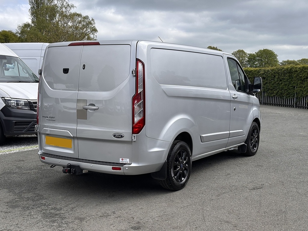 Ford Transit Custom 300 Ecoblue Limited L1h1 Euro 6 130Ps 2023 U2532 YR23GRX Silver #6