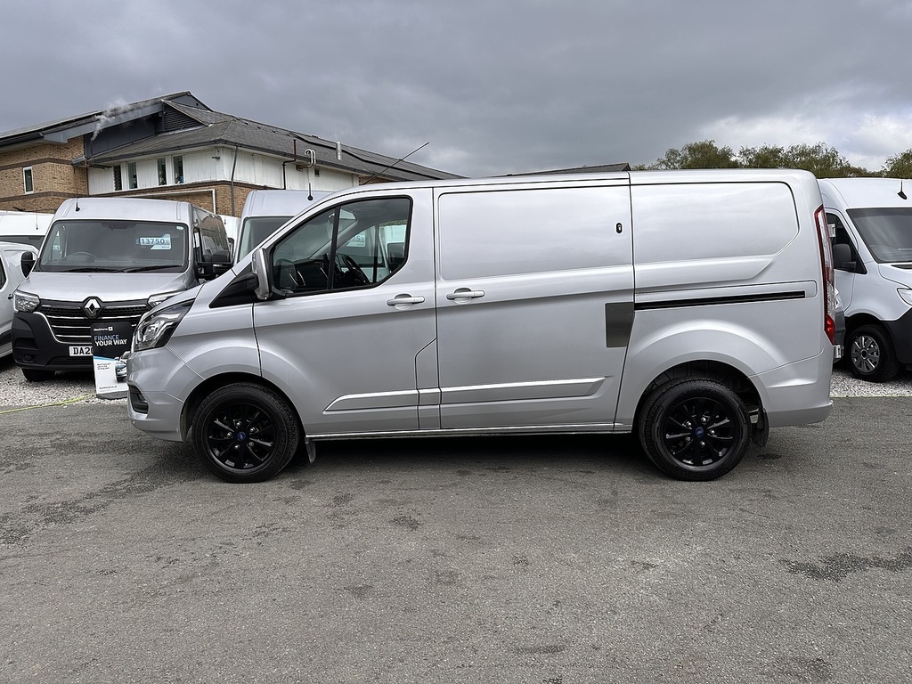 Ford Transit Custom 300 Ecoblue Limited L1h1 Euro 6 130Ps 2023 U2532 YR23GRX Silver #5