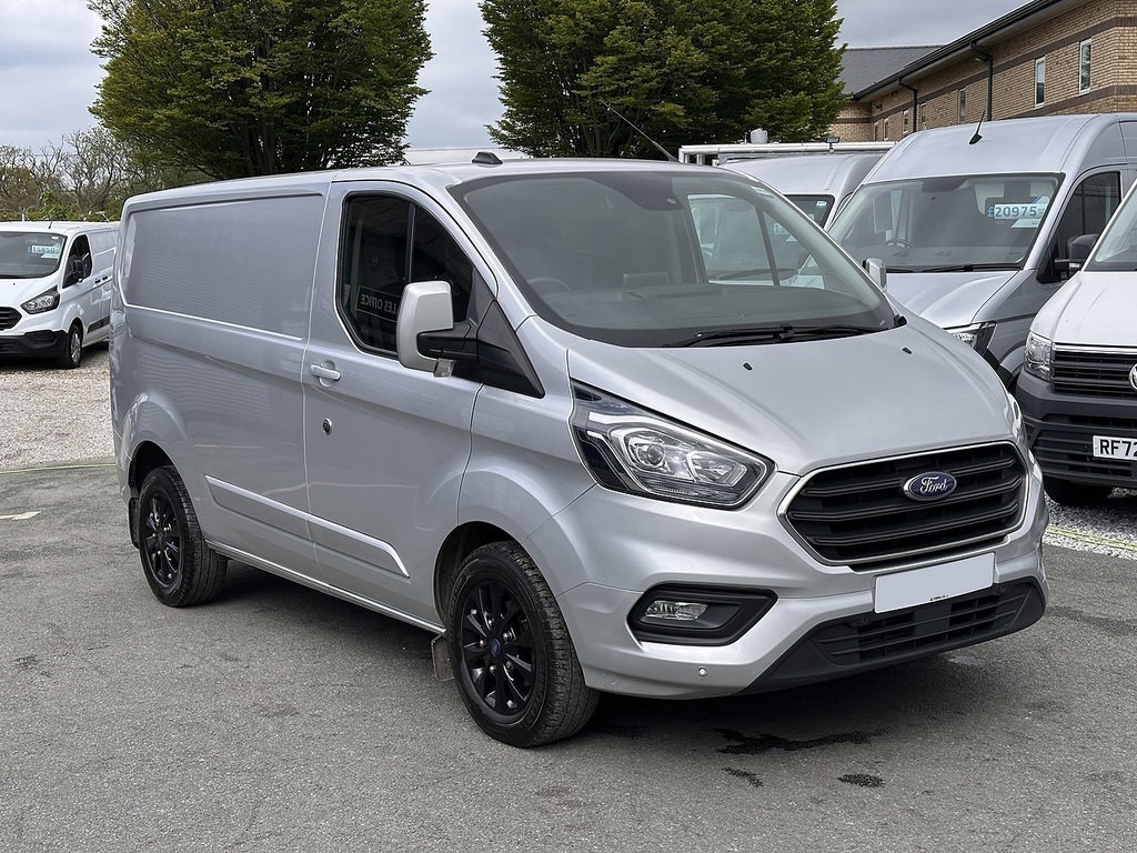Ford Transit Custom 300 Ecoblue Limited L1h1 Euro 6 130Ps 2023 U2532 YR23GRX Silver #3