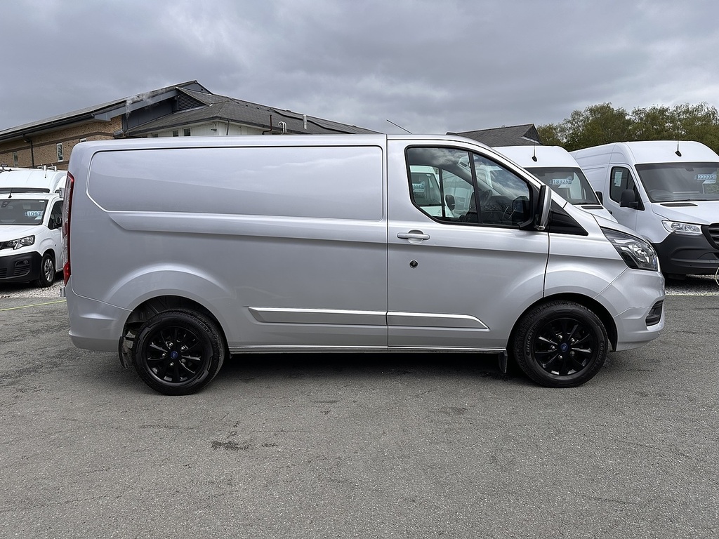 Ford Transit Custom 300 Ecoblue Limited L1h1 Euro 6 130Ps 2023 U2532 YR23GRX Silver #4