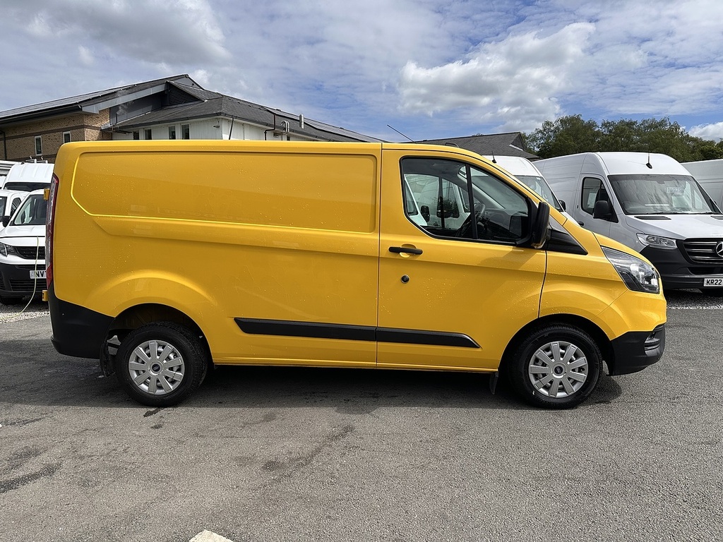 Ford Transit Custom 280 Ecoblue Leader L1h1 Euro 6 Ac 2022 U2542 Ule EO22DMF Yellow #4