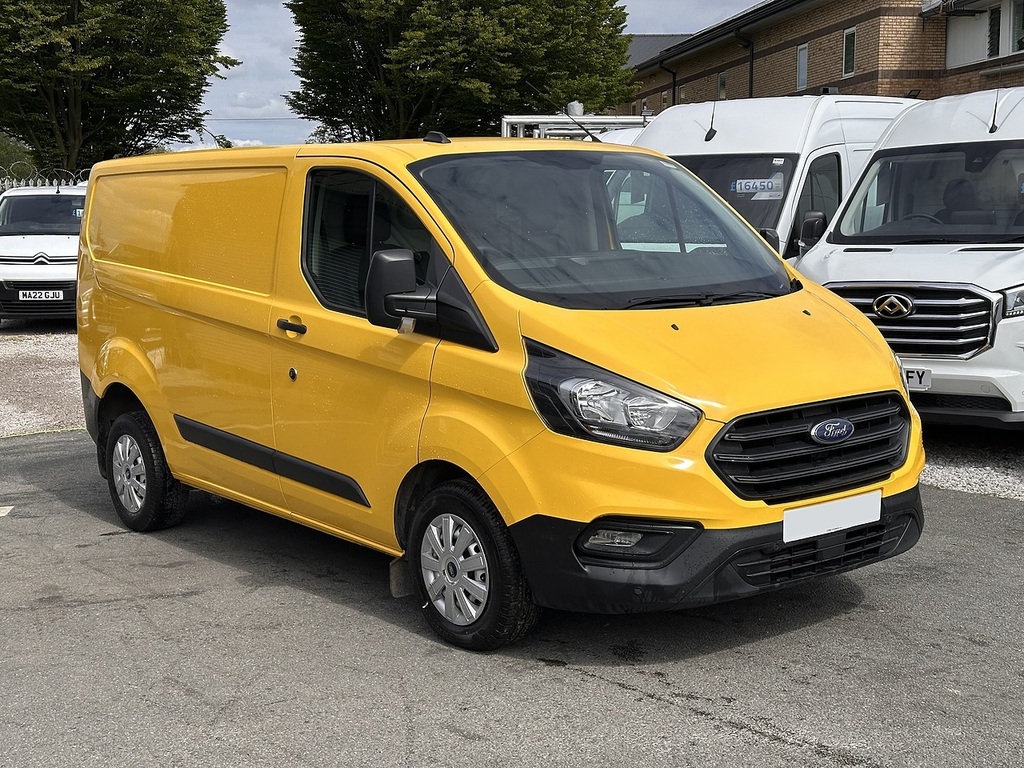 Ford Transit Custom 280 Ecoblue Leader L1h1 Euro 6 Ac 2022 U2542 Ule EO22DMF Yellow #3