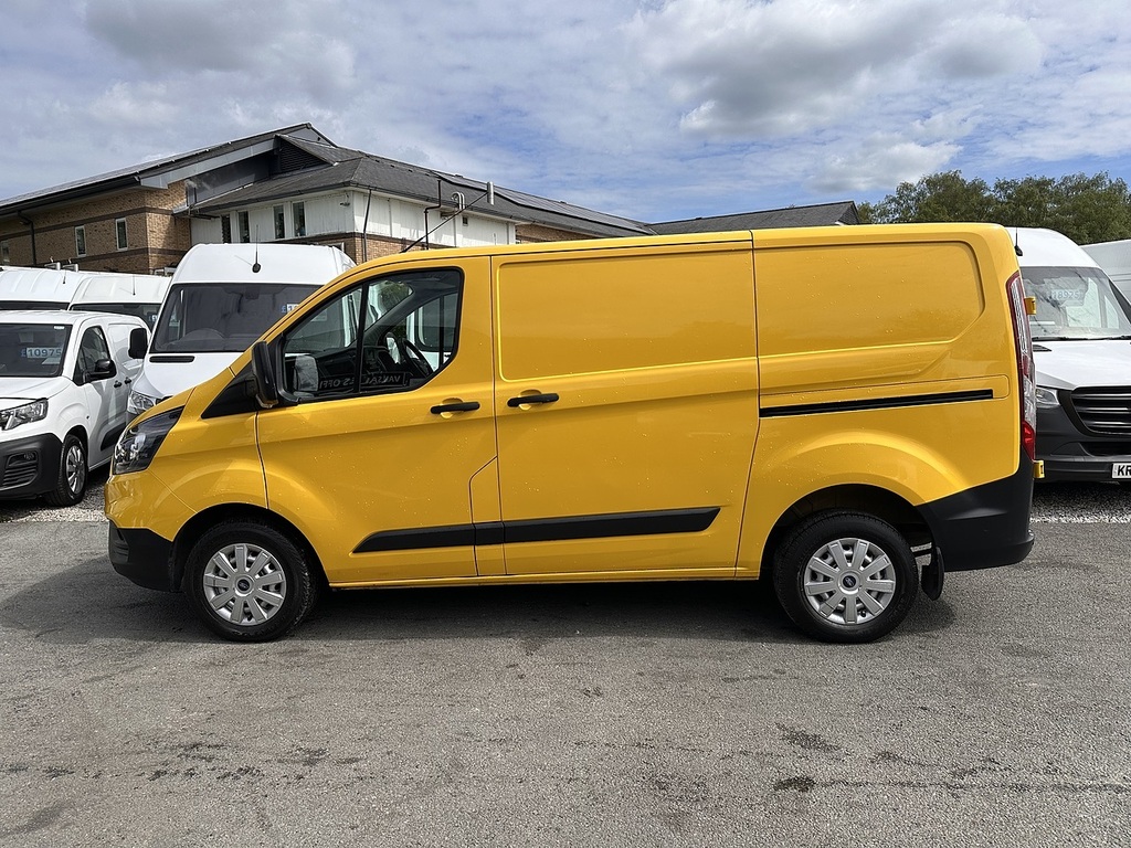 Ford Transit Custom 280 Ecoblue Leader L1h1 Euro 6 Ac 2022 U2542 Ule EO22DMF Yellow #5