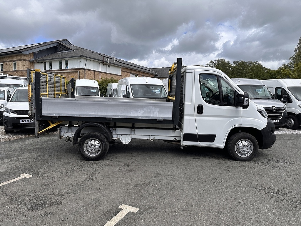 Peugeot Boxer Bluehdi 335 L2dropside Euro 6 165Ps 2020 U2551 White #3