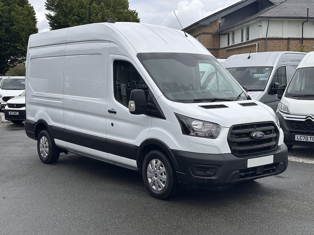 Ford Transit Custom 350 Ecoblue Leader L3h3 130Ps 2022 U2570 Ulez YP72VZM White #3