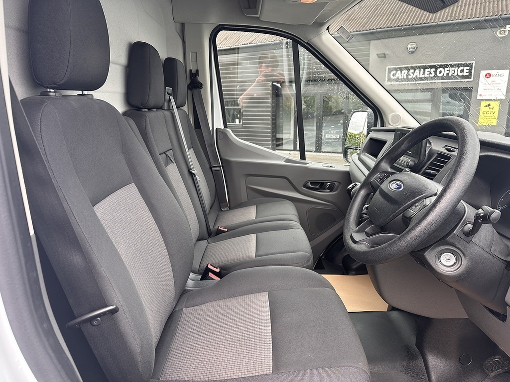 Ford Transit Custom 350 Ecoblue Leader L3h3 130Ps 2022 U2570 Ulez YP72VZM White #2