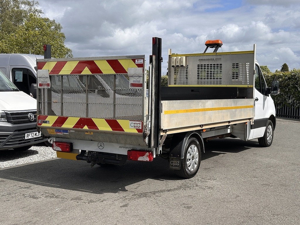 Mercedes-Benz Sprinter 315 Cdi Progressive L3dropside Rwd Euro 6 150Ps 2 KS21XSX White #4