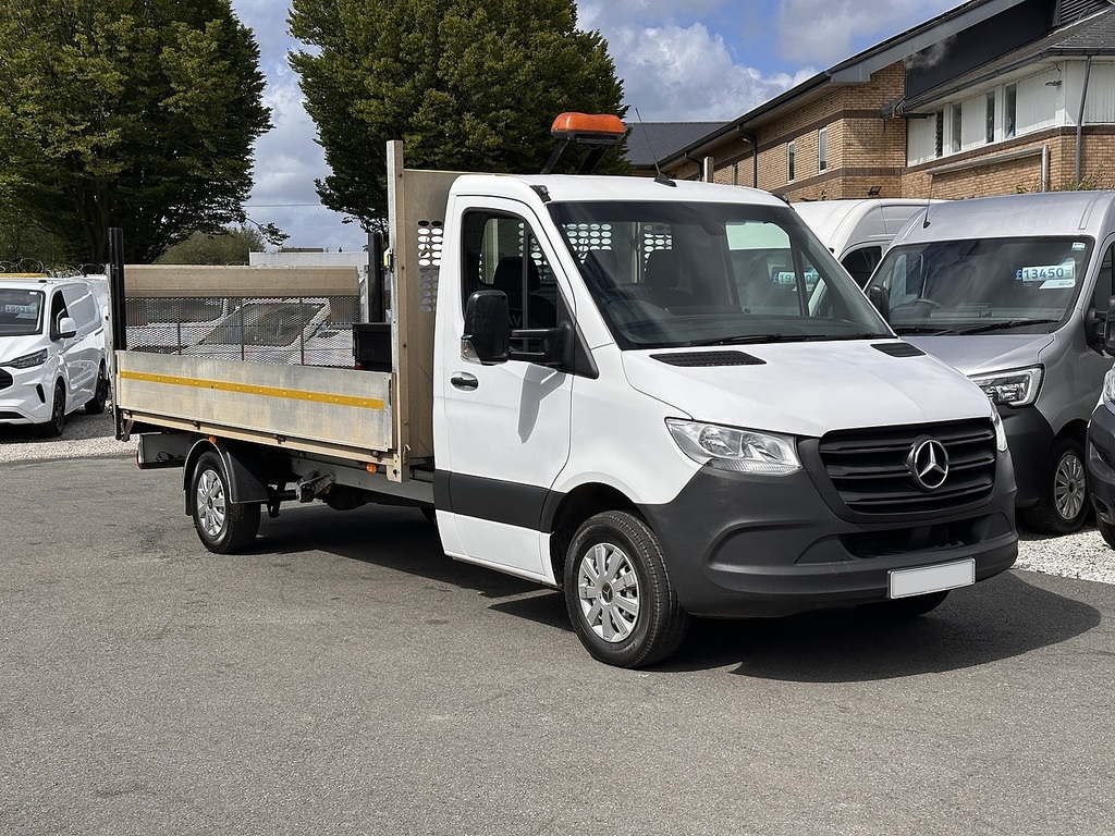 Mercedes-Benz Sprinter 315 Cdi Progressive L3dropside Rwd Euro 6 150Ps 2 KS21XSX White #2