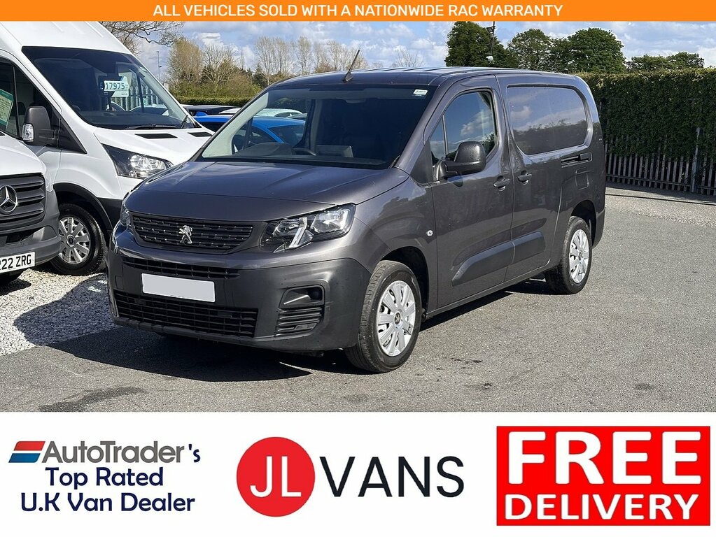 Peugeot Partner Bluehdi 950 Professional Premium L2 Euro 6 2023 Grey