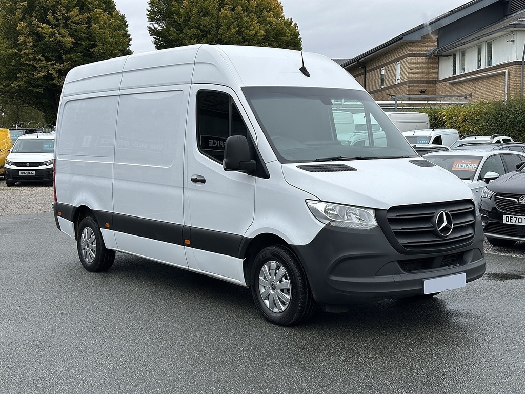 Mercedes-Benz Sprinter 315 Cdi Premium L2h2 Euro 6 150Ps Ac 2023 U2617 KW23OLE White #3