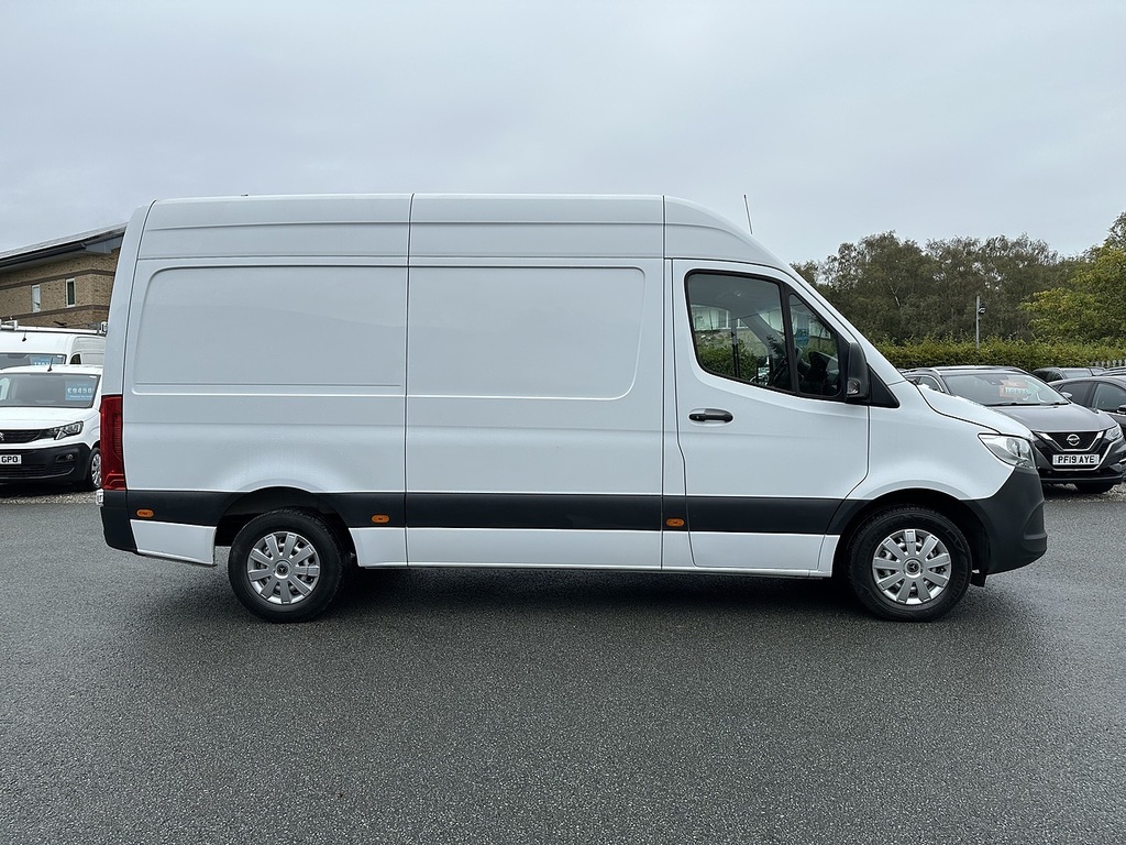 Mercedes-Benz Sprinter 315 Cdi Premium L2h2 Euro 6 150Ps Ac 2023 U2617 KW23OLE White #4