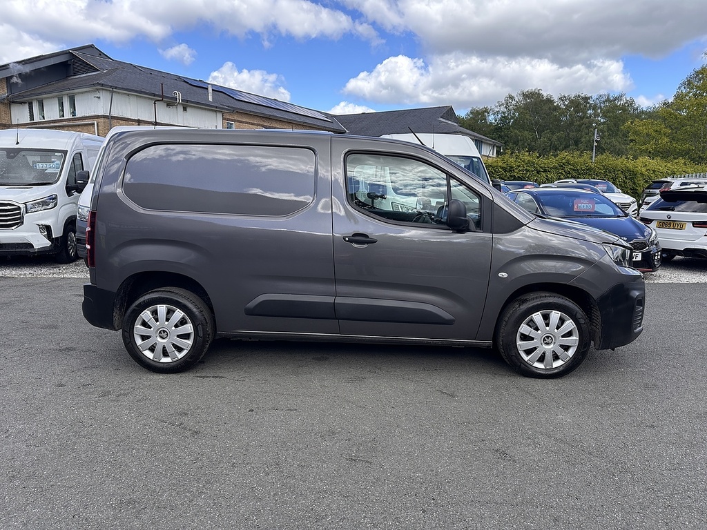 Peugeot Partner Bluehdi 1000 Professional L1 Euro 6 2021 U2616 U LO70SNX Grey #4