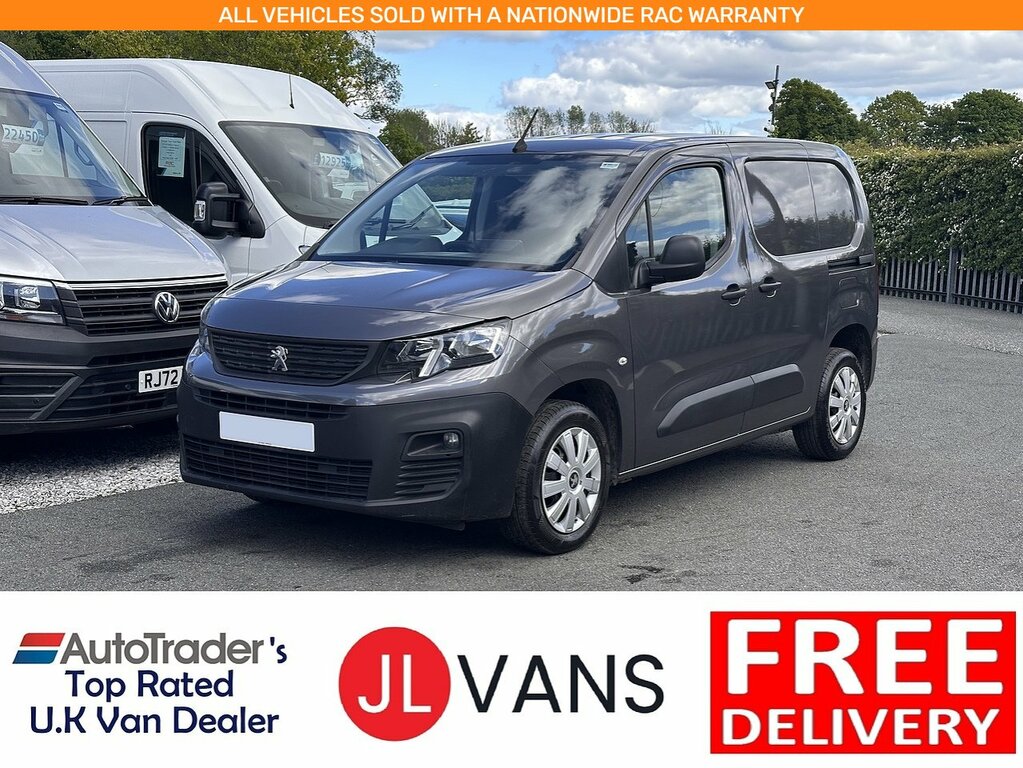 Peugeot Partner Bluehdi 1000 Professional L1 Euro 6 2021 U2616 U Grey