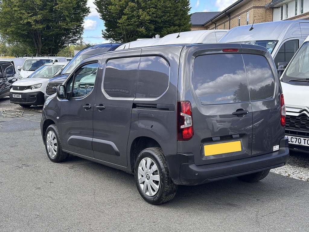 Peugeot Partner Bluehdi 1000 Professional L1 Euro 6 2021 U2616 U LO70SNX Grey #6