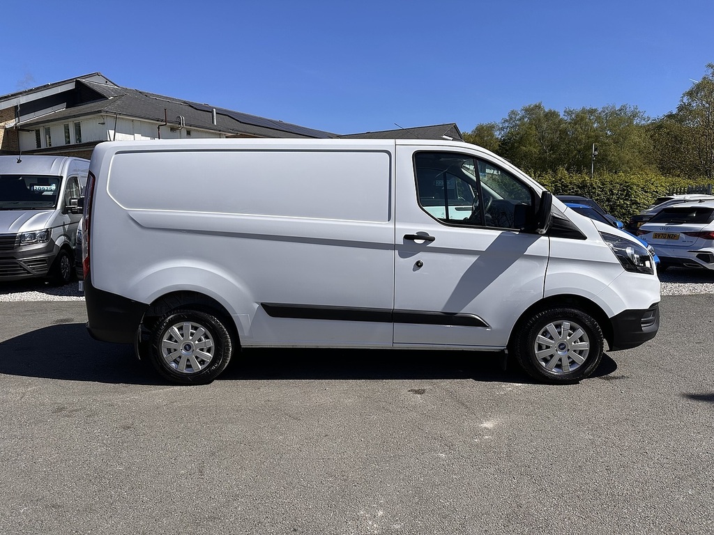 Ford Transit Custom 300 Ecoblue Leader L1h1 Euro 6 Ac 2023 U2629 Ule WN23ZBY White #4