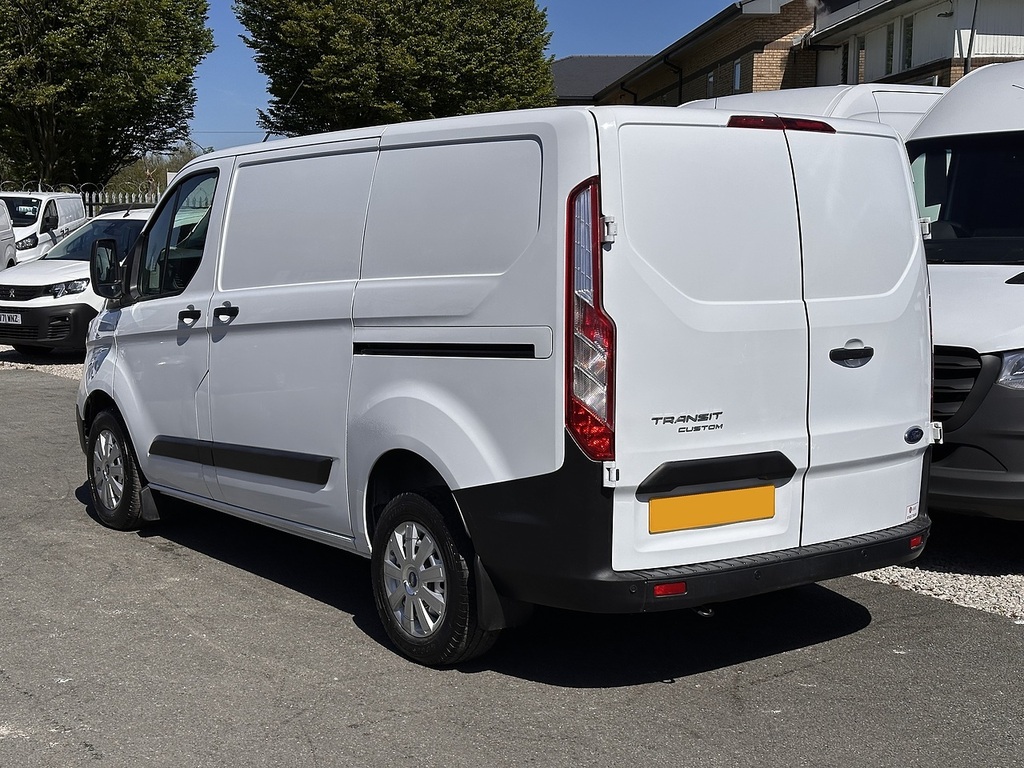 Ford Transit Custom 300 Ecoblue Leader L1h1 Euro 6 Ac 2023 U2629 Ule WN23ZBY White #6