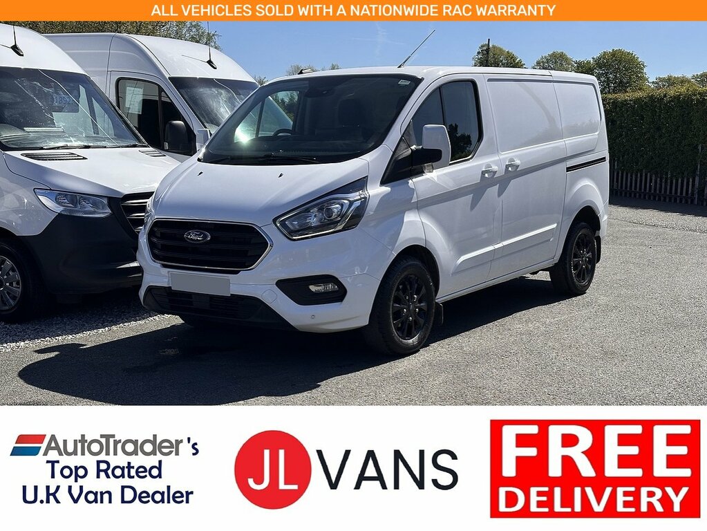 Ford Transit Custom 280 Ecoblue Limited L1h1 Euro 6 130Ps 2022 U2640 White